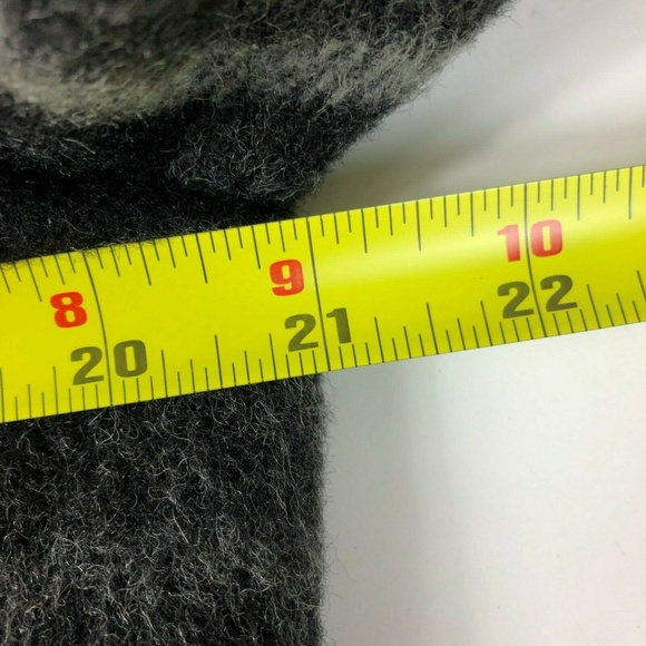 Eddie Bauer Plaid Wool Pea Coat Jacket - Picture 5 of 6